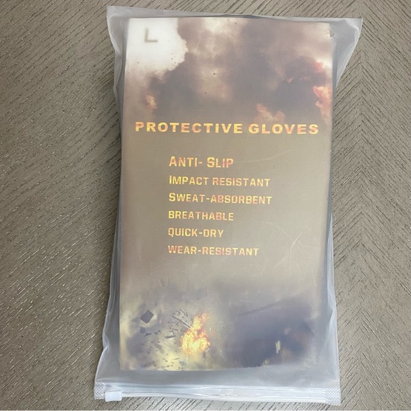 Wtactful Tactical Black Protective Gloves For Men Size Large - Picture 4 of 10